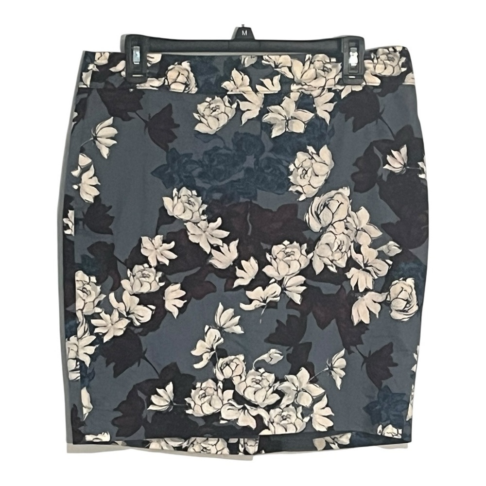 LOFT size 10P floral pencil skirt EUC - Picture 4 of 8